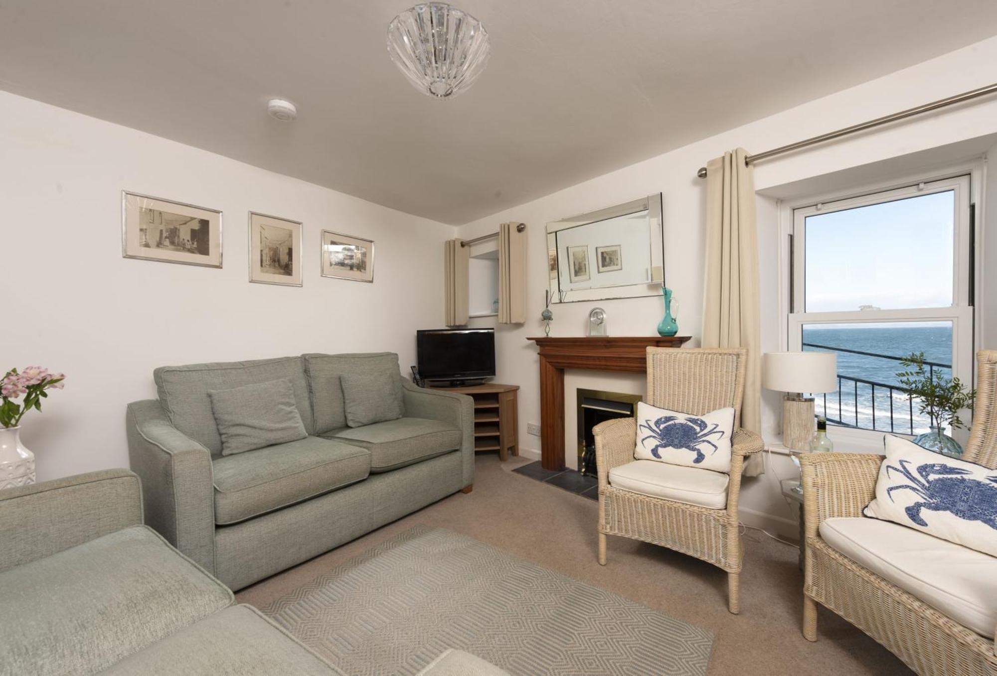 Cliff Cottage Gorran Haven Dış mekan fotoğraf